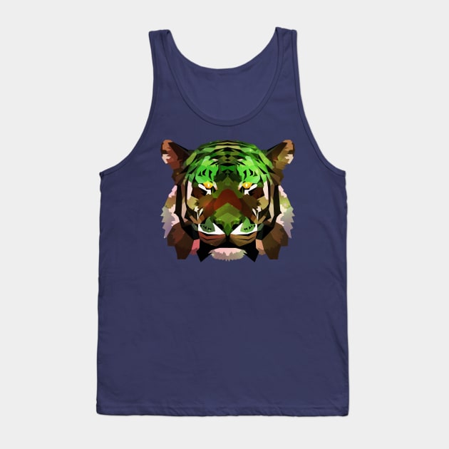 Asteroid Tiger [Texture] Tank Top by deadbeatprince